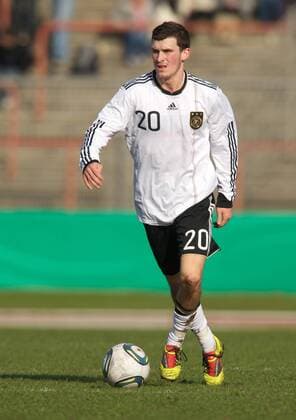 Fussball Oberhausen 09.02.2011 U20 Laenderspiel Deutschland (GER) - Italien (ITA) 3:1 Pascal Groß Gross (Deutschland, No.20)