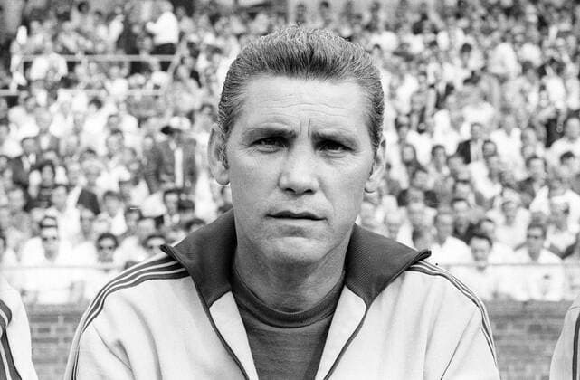 Trainer Ernst Ocwirk (1. FC Köln) Porträt