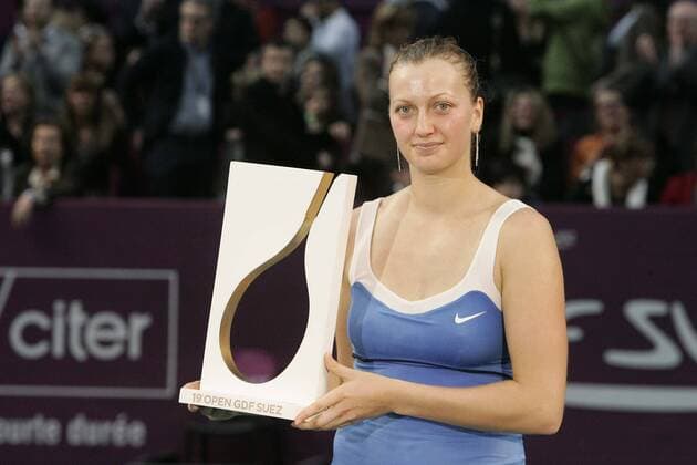 Tennis : Open GDF Suez - 13.02.2011 - Finale - Siegerin Petra Kvitova (CZE) - GwendolineLeGoff - 