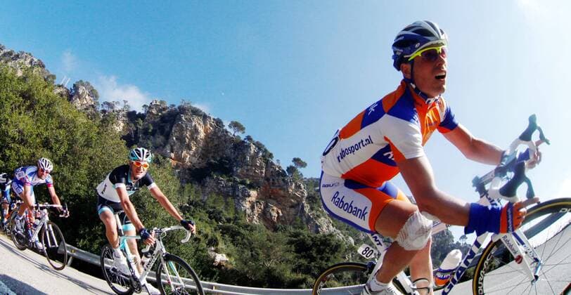 10.02.2011 Radsport 20. Mallorca Challenge 5. Etappe Grischa Niermann (GER) Team Rabobank 