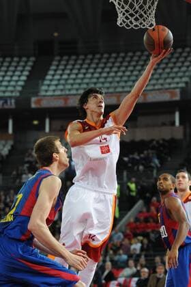 Nihad Djedovic (Roma) Lottomatica Virtus Roma vs Regal FC Barcelona Basket Euroleague Palalottomatica, Roma, 17 02 2011 Photo Antonietta Baldassarre Insidefoto AntoniettaXBaldassarre