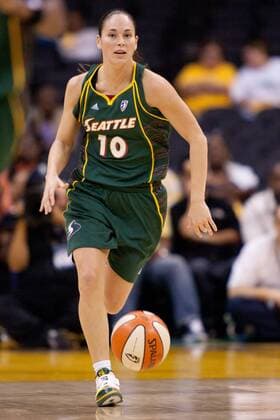 Sept. 16, 2009 - Los Angeles, California, U.S - Seattle Storm point guard Sue Bird 10 during the WNBA Conference Semi-Final Playoff game between the Seattle Storm and the Los Angeles Sparks at the Staples Center. The Sparks went on to beat the Storm with a final score of 70-63.  - ZUMAx72
