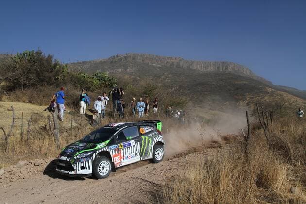 Ken Block (USA), Alex Gelsomino (USA), Ford Fiesta WRC, Monster World Rally Team Rally Mexico, Leon 03-06 03 2011 - 