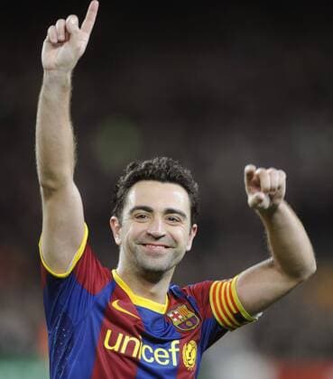 Champions League - Achtelfinale - FC Barcelona (Barca) - Arsenal FC London - Xavi Hernandez (Barca) - xPLargox - 