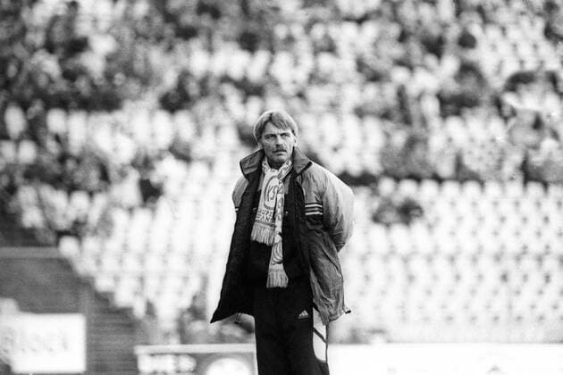Trainer Rainer Ulrich (Karlsruher SC) Einzelbild