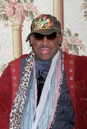 Dennis Rodman (USA) bei seiner Autogrammstunde 2011 im Rahmen des Las Vegas Sports Card Industry Summit am 20.3.2011 in Las Vegas, Autogrammstunde in Las Vegas, 2011 