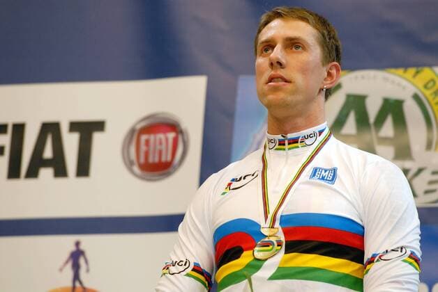Cycling - World Track Championships - Apeldoorn; Stefan Nimke (GER) wins gold in the 1km  o0 Sieg, Sieger Weltmeister Gold, Medaille, Goldmedaille Jubel, Freude
