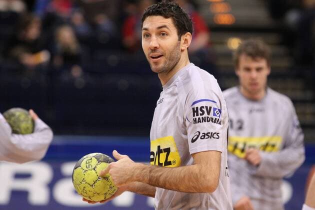 Handball Bundesliga 2010 2011 - HSV Handball Hamburg vs. MT Melsungen - Blazenko Kuna Lackovic (Hamburg)