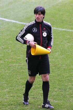 Training Deutsche Nationalmannschaft am 28.03.2011 in Düsseldorf Nationaltrainer Joachim Löw ( Deutschland )