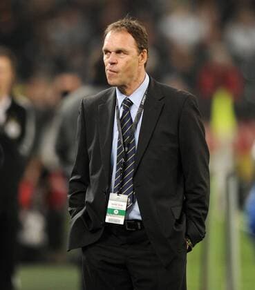 29-03-2011, Fussball Länderspiel in Mönchengladbach, DEUTSCHLAND - AUSTRALIEN 1-2 Cheftrainer Holger Osieck (Australien)
