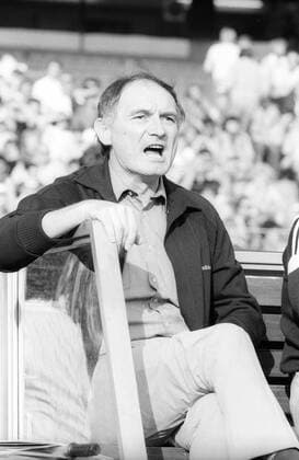 Trainer Branko Zebec (Eintracht Frankfurt) Einzelbild