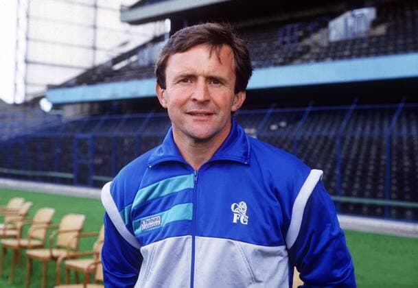 John Hollins (Chelsea Manager) 1986 87 Photocall. 