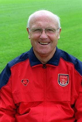 Fußball, Trainerhistorie, FC Arsenal Don Howe, Youth Team Coach - Arsenal Youth Team Photocall, 17 07 2000. 
