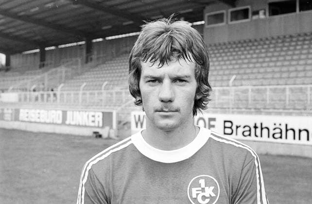 Jürgen Groh (1. FC Kaiserslautern) Präsentation, Pressetermin, Porträttermin, Porträt