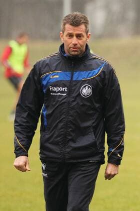 MICHAEL SKIBBE TRAINING EINTRACHT FRANKFURT FRANKFURT 17.3.11