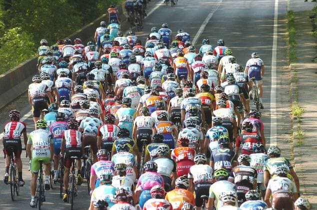 2011, Liege - Bastogne - Liege  o0 Peloton, Starterfeld, Fahrerfeld, Teilnehmerfeld, Fahrer, Teilnehmer. Totale