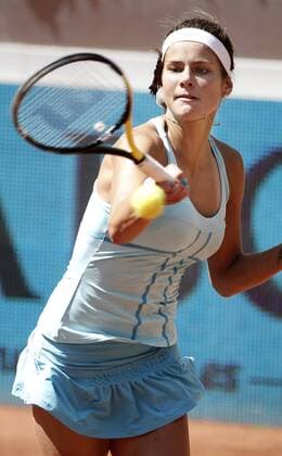 Julia Goerges during Madrid Open Tennis tournament Match. May 05, 2011.  (201105050406)