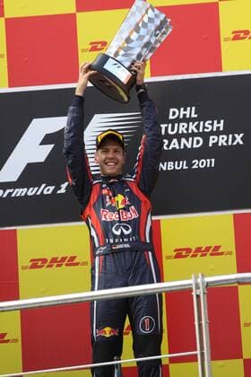 Formel 1 GP der Türkei in Istanbul 08.05.11, Sebastian Vettel, Red Bull Racing, Sieger,