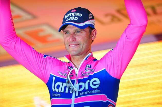 2011, Giro d Italia, Etappe 02: Alba - Parma, Team Lampre - Isd 2011, Alessandro Petacchi, Parma  o0 Jubel Freude Siegerehrung