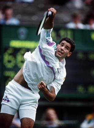 Pete Sampras (USA) . Centre Court. 22 6 93 Wimbledon All England Tennis Championships 1993. 
