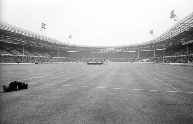 Wembley Stadion in London Totale Sportstätte Stadion England o00 Wembleystadion