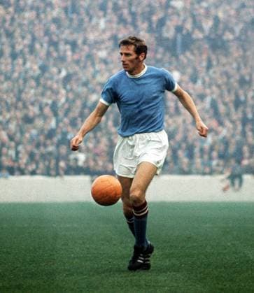 Tony Book (Man City). Manchester City v Nottingham Forest, 11 10 1969. 