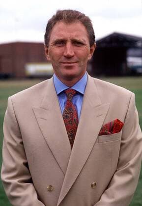 Fußball, Trainerhistorie, Leeds United Howard Wilkinson (Leeds Manager) 13 08 1990 Leeds United Photocall. 