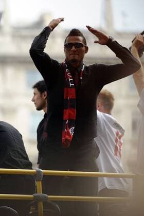AC Mailand ist italienischer Meister - Kevin-Prince Boateng  o0 privat