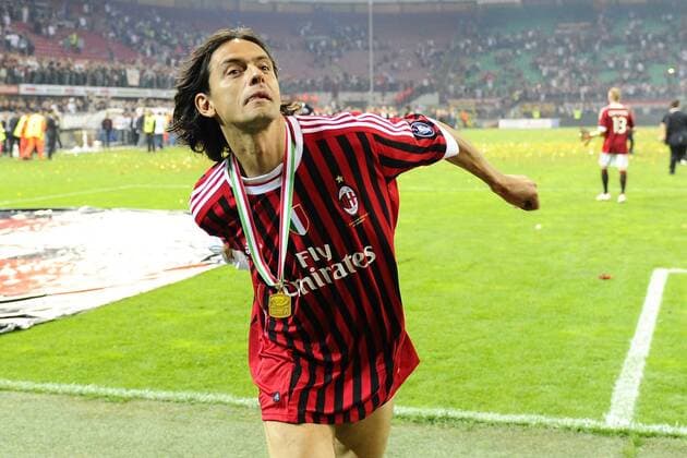 AC Mailand ist italienischer Meister: Filippo Inzaghi 