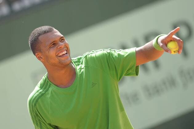 Jo Wilfried Tsonga (Fra) Tennis: Entrainement a Roland Garros - 17.05.2011 - JBAutissier PanoramiC 