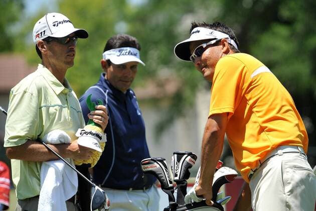 May 17, 2011 - Fort Worth, TX, USA - Dean Wilson makes his swing during the practice round of the Crowne Plaza Invitational at Colonial played at Colonial Country Club in Fort Worth, TX. PGA Golf Herren 2011 - May17 - Crowne Plaza Invitational at Colonial - Practice Round - ZUMAx65
