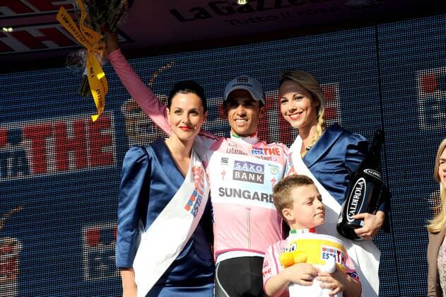 2011, Giro dItalia, Etappe 12 Castelfidardo - Ravenna: Saxo Bank - Sungard 2011, Alberto Contador , 
