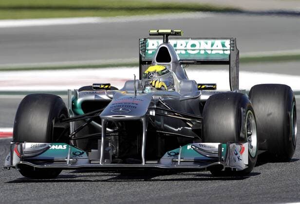 FORMEL 1 - GP von Spanien BARCELONA, SPANIEN, 20.MAI.11 - MOTORSPORT, FORMEL 1 - Grand Prix von Spanien, freies Training. Bild zeigt Nico Rosberg (GER Mercedes GP). 