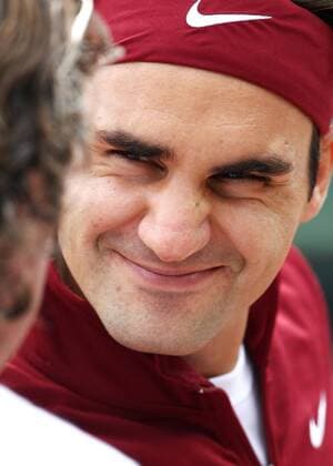 TENNIS - ATP, French Open 2011, Vorschau PARIS,FRANKREICH,20.MAI.11 - TENNIS - ATP Tennis Herren World Tour, Grand Slam, Roland Garros, French Open, Vorberichte, Training. Bild zeigt Roger Federer (SUI). 
