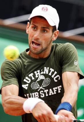 TENNIS - ATP, French Open 2011 PARIS,FRANKREICH,20.MAI.11 - TENNIS - ATP Tennis Herren World Tour, Grand Slam, Roland Garros, French Open, Vorberichte, Training. Bild zeigt Novak Djokovic (SRB). 