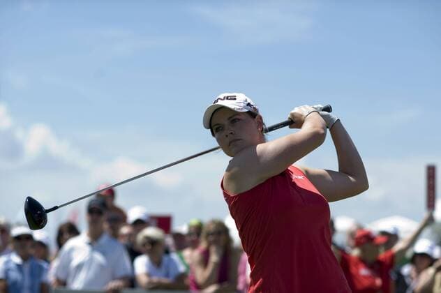 Unicredit Ladies German Open 2011, Golfpark Gut Hausern, 21.05.2011, München Im Bild: Caroline Masson (Deutschland) hangenfotoXVallejos