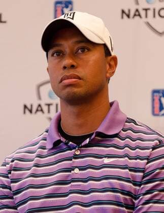 May 24, 2011 - Newtown Square, PA - TIGER WOODS at a press conference for the AT&T National golf Tournament. The press conference was held at the Aronimink Golf Club in Newtown Square PA, home of Tiger Woods AT&T National Tournament. Tiger Woods AT&T National Press Conference - ZUMArf1