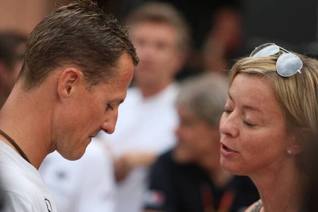 formula 1 GP, Monaco 25.05.2011, Michael Schumacher und Sabine Kehm, Mercedes MGP W02,
