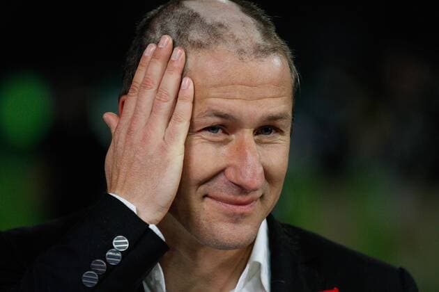 FUSSBALL - BL, GRAZ,AUSTRIA,25.MAI.11 - FUSSBALL - tipp3 Bundesliga powered by T-Mobile, Jubel und Freude, Meisterschaft des SK Sturm Graz --- Bild zeigt Trainer Franco Foda (Sturm). Keywords: Glatze. 