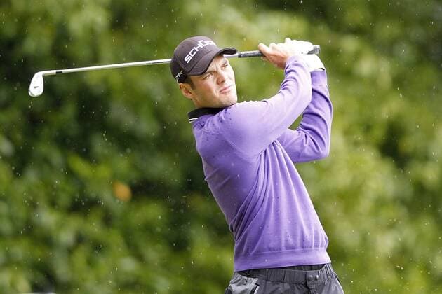 Golf - BMW PGA Golf Herren Championship Germany s Martin Kaymer tees off on the second hole at Wentworth Club, Surrey 