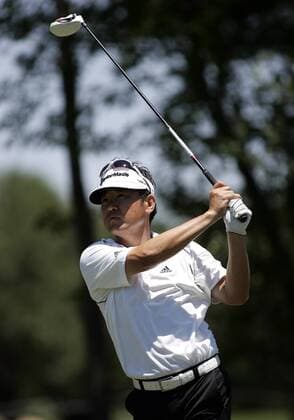 26 MAY 2011: Charlie Wi first round of the HP Byron Nelson Championship played at TPC Las Colinas Four Season Resort in Irving, TX. PGA Golf Herren MAY 26 HP Byron Nelson Championship - First Round Icon1105261609 EDITORIAL USE ONLY