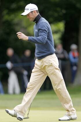Golf - BMW PGA Golf Herren Championship Germany s Martin Kaymer on the first green at Wentworth Club, Surrey 