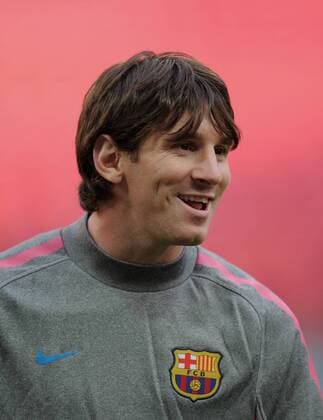 FUSSBALL CHAMPIONSLEAGUE FINALE SAISON 2010 2011 27.05.2010 FC Barcelona - Manchester United FC Abschlusstraining FC Barcelona; Lionel Messi (Barca) 
