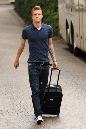 MARCO REUS TREFFEN DEUTSCHEN FUSSBALLNATIONALMANNSCHAFT FRANKFURT 27.5.11
