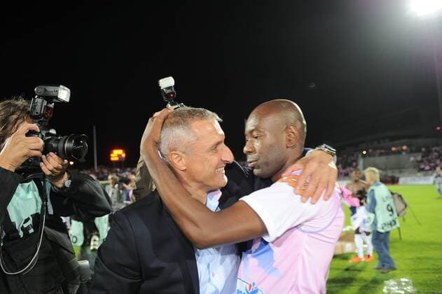 Evian TG Thonon Gaillard feiert den Aufstieg - Ligue 2 - 27.052011 - ArezkiHACID 
