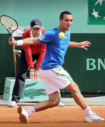 TENNIS - ATP, French Open 2011 PARIS,FRANKREICH,28.MAI.11 - TENNIS - ATP Tennis Herren World Tour, Grand Slam, Roland Garros, French Open. Bild zeigt Viktor Troicki (SRB). 