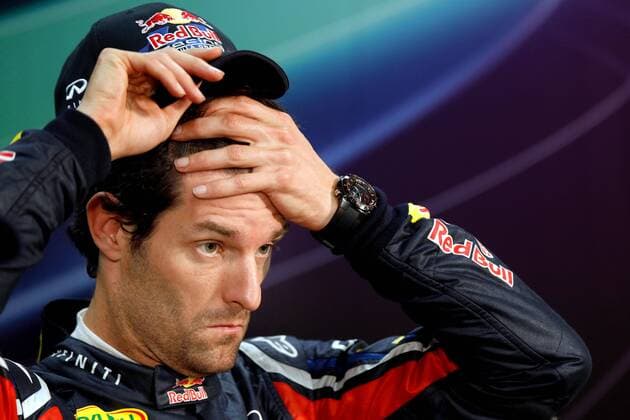 FORMEL 1 - GP von Monaco MONTE CARLO,MONACO,28.MAI.11 - MOTORSPORT, FORMEL 1 - Grand Prix von Monaco, Qualifying, Pressekonferenz. Bild zeigt Mark Webber (AUS Red Bull Racing). 