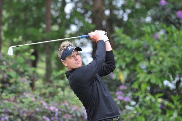 28.05.2011 Luke Donald (ENG) in action during Round 3 of the BMW PGA Golf Herren Golf Championship from Wentworth. xKevinxBatchelorx  ActionPlus11175885 Content restricted for UK based newspaper