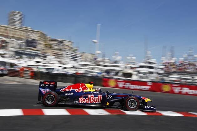 Motorsports: FIA Formula One World Championship 2011, Grand Prix of Monaco, 01 Sebastian Vettel (GER, Red Bull Racing), xHOCHxZWEIx