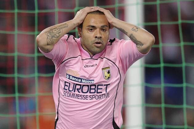 Inter Mailand vs US Palermo - Coppa Italia Final: Fabrizio Miccoli 